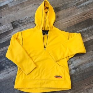 Patagonia Mustard Colored Sweatshirt youth L